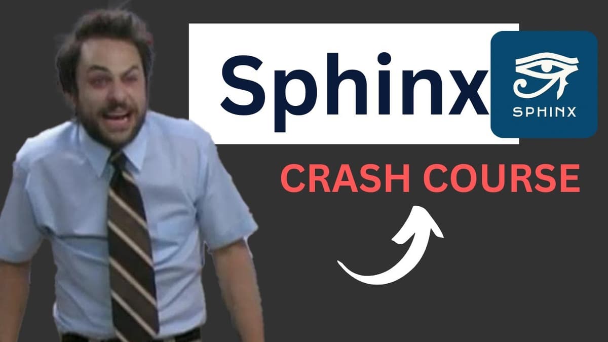 Python Sphinx Crash Course